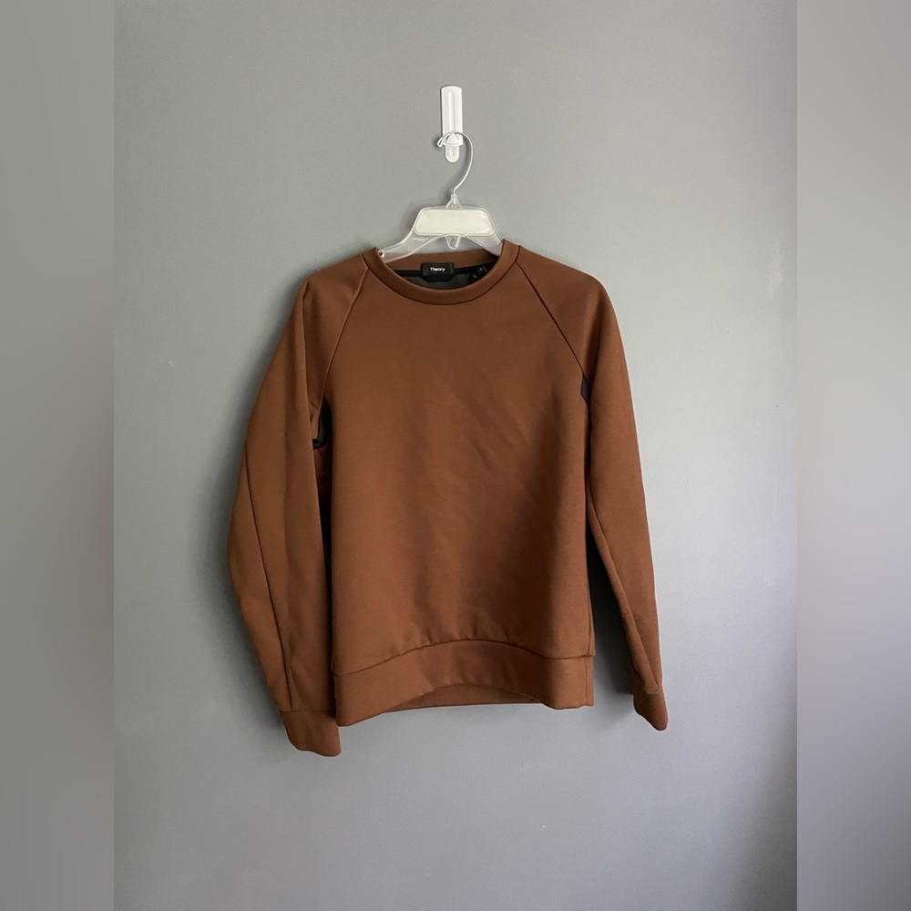 Theory Brence Teknit Crewneck Sweater Mens Size XS